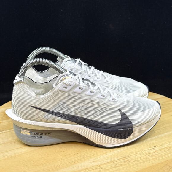 Nike Zoomx Vaporfly Next% 4 White-Gridiron-Obsidian Womens Sz 6.5 [HF6412-100] - Picture 4 of 10